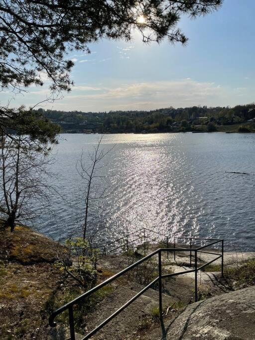 Ferienwohnung Leilighet Ved Sjoen Med Strand Porsgrunn Exterior foto